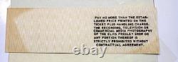 Elvis Presley Concert Ticket, Rare Wheelchair Section, 8 / 18 / 1977