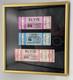 Elvis Presley Concert Tickets / Elvis Presley's Final Concert Tour Tickets Rare
