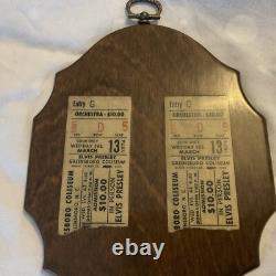 Elvis Presley Concert Tickets Pair 1974 Greensboro (rare)