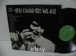 Elvis Presley Cover Golden Dia Pops Vol. 4 1971 Rare KOREA Old Vinyl LP V/A