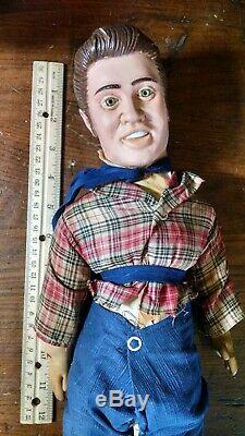 Elvis Presley Doll. 1957. Elvis Presley Enterprises. Rare. Vintage