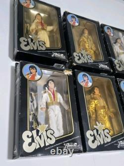 Elvis Presley Dolls Vintage 1984 Eugene Graceland Complete Set of 6 NIB Rare