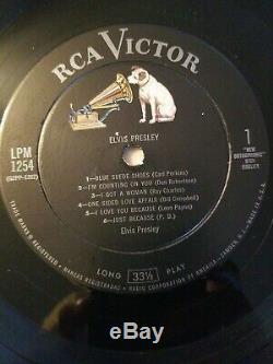 Elvis Presley ELVIS PRESLEY LPM-1254 LPM-1254 RARE P. D. Label VG-/VG+