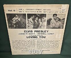 Elvis Presley EPA-2 1515 Loving You Volume 2 II EP Orange 1968 NM Rare