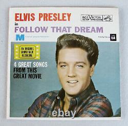 Elvis Presley EPA-4368 Follow That Dream. With Rare Correct Picture Sleeve