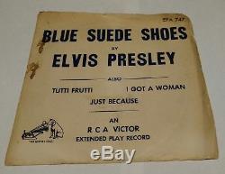 Elvis Presley EPA-747 PROMO RECORD & TEMPORARY SLEEVE-RARE