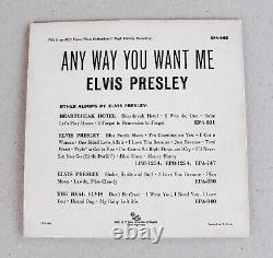 Elvis Presley EPA-965 Anyway You Want Me. Orig. 1956 No Dog Label Rare Matrix