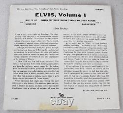 Elvis Presley EPA-992 Rare DOS with Original No Banner Picture Sleeve