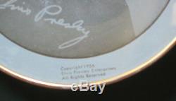 Elvis Presley EPE Bobby Pin Tray / Coaster Copyright 1956 RARE