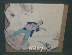 Elvis Presley EPE Handkerchief 1956 RARE Original NM