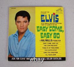 Elvis Presley Easy Come, Easy Go EPA-4387 Rare Fantastic Condition