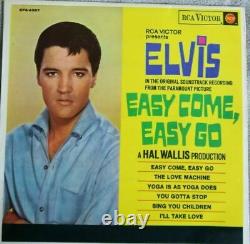 Elvis Presley Easy Come Easy Go New Zealand RCA EP 7'' PS MEGA RARE king of rock