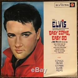 Elvis Presley Easy Come, Easy Go & Other Films LP RARE 1966 NEW ZEALAND