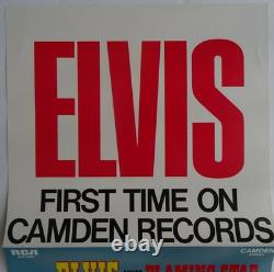 Elvis Presley Elvis Camden Promotional Poster 1969 Flaming Star Rare