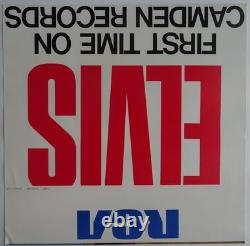 Elvis Presley Elvis Camden Promotional Poster 1969 Flaming Star Rare