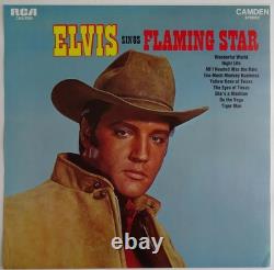 Elvis Presley Elvis Camden Promotional Poster 1969 Flaming Star Rare