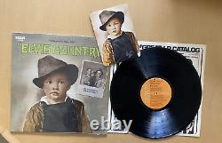 Elvis Presley Elvis Country Shrink +hype Sticker + Rare Photo Rca Victor Lsp4460