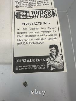 Elvis Presley Elvis Facts Set Of 66 Collectible Cards Deck RARE