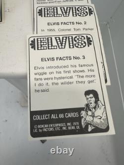 Elvis Presley Elvis Facts Set Of 66 Collectible Cards Deck RARE