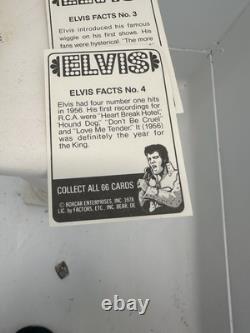 Elvis Presley Elvis Facts Set Of 66 Collectible Cards Deck RARE