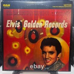 Elvis Presley Elvis' Golden Records Vinyl LP LSP-1707(e) Rare Orange Label EX+