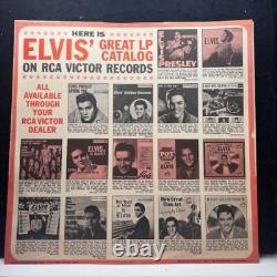 Elvis Presley Elvis' Golden Records Vinyl LP LSP-1707(e) Rare Orange Label EX+
