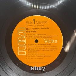 Elvis Presley Elvis' Golden Records Vinyl LP LSP-1707(e) Rare Orange Label EX+