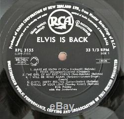 Elvis Presley / Elvis Is Back! / Rare Gatefold / Nz Rca Rpl 3155 / Plays Great