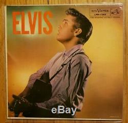 Elvis Presley Elvis LPM-1382 Ad Back Cover LP Second Album Original RARE