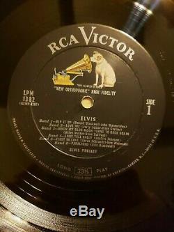 Elvis Presley Elvis LPM-1382 Ad Back Cover LP Second Album Original RARE