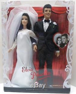 Elvis Presley Elvis & Priscilla Barbie Collector's Edition Gift Set Very Rare