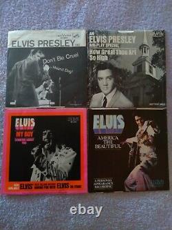 Elvis Presley Elvis Rare Original Picture Sleeves Excellent-near Mint Lot 4