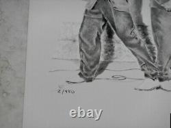 Elvis Presley Elvis The Entertainer Fine Art # 2 Of 950mint Un Framed Rare