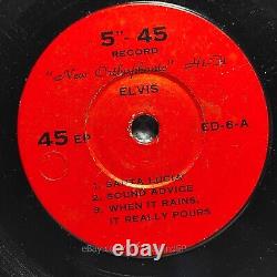 Elvis Presley Elvis for Everyone! 1965 /Mega Rare 5 THAI EP THAILAND 45RPM