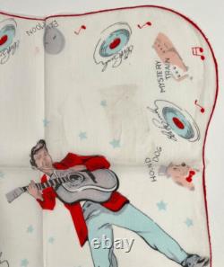 Elvis Presley Enterprise Original Handkerchief 1956 Very Rare