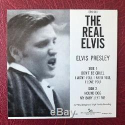 Elvis Presley Epa-940 The Real Elvis Original1956 Mint Rare No Dog/hor. Line