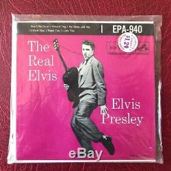 Elvis Presley Epa-940 The Real Elvis Original1956 Mint Rare No Dog/hor. Line