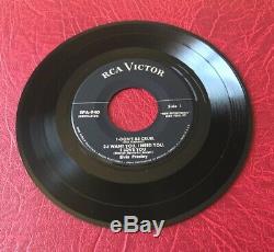 Elvis Presley Epa-940 The Real Elvis Original1956 Mint Rare No Dog/hor. Line