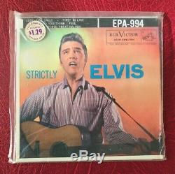 Elvis Presley Epa-994 Strictly Elvis Original1956 Pressing Rare No Dog/hor. Line