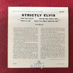 Elvis Presley Epa-994 Strictly Elvis Original1956 Pressing Rare No Dog/hor. Line