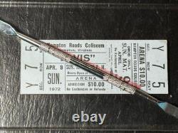 Elvis Presley Extremely Rare Full Hampton Roads Ticket