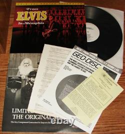 Elvis Presley FROM ELVIS IN MEMPHIS Rare Master Recording with Original Inserts
