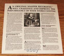 Elvis Presley FROM ELVIS IN MEMPHIS Rare Master Recording with Original Inserts