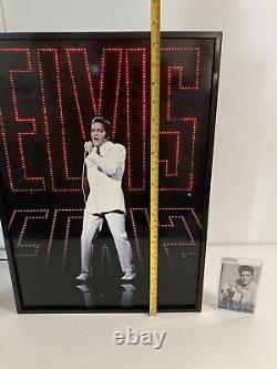 Elvis Presley Fiber Optic Lightbox NBC 1969 Comeback Special Rare Collectible