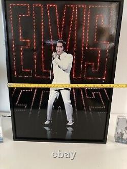 Elvis Presley Fiber Optic Lightbox NBC 1969 Comeback Special Rare Collectible