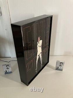 Elvis Presley Fiber Optic Lightbox NBC 1969 Comeback Special Rare Collectible