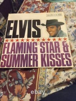Elvis Presley Flaming Star And Summer Kisses 1965 Lp Very Rare