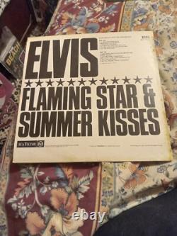 Elvis Presley Flaming Star And Summer Kisses 1965 Lp Very Rare