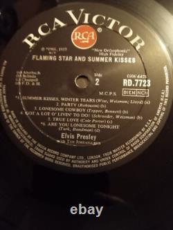 Elvis Presley Flaming Star And Summer Kisses 1965 Lp Very Rare