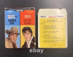 Elvis Presley Flaming Star/Lets Be Friends Twin Pack 8 track C8S-5050 RARE